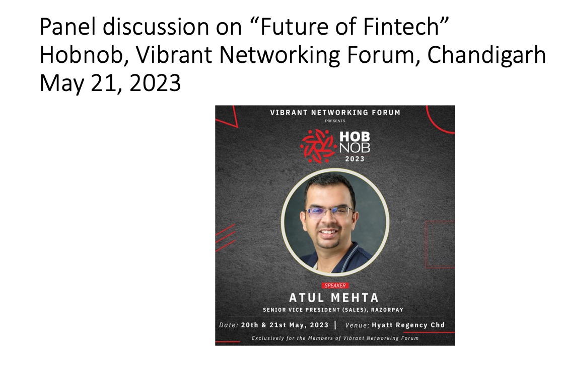 Panel Discussion on "Future of Fintech"
