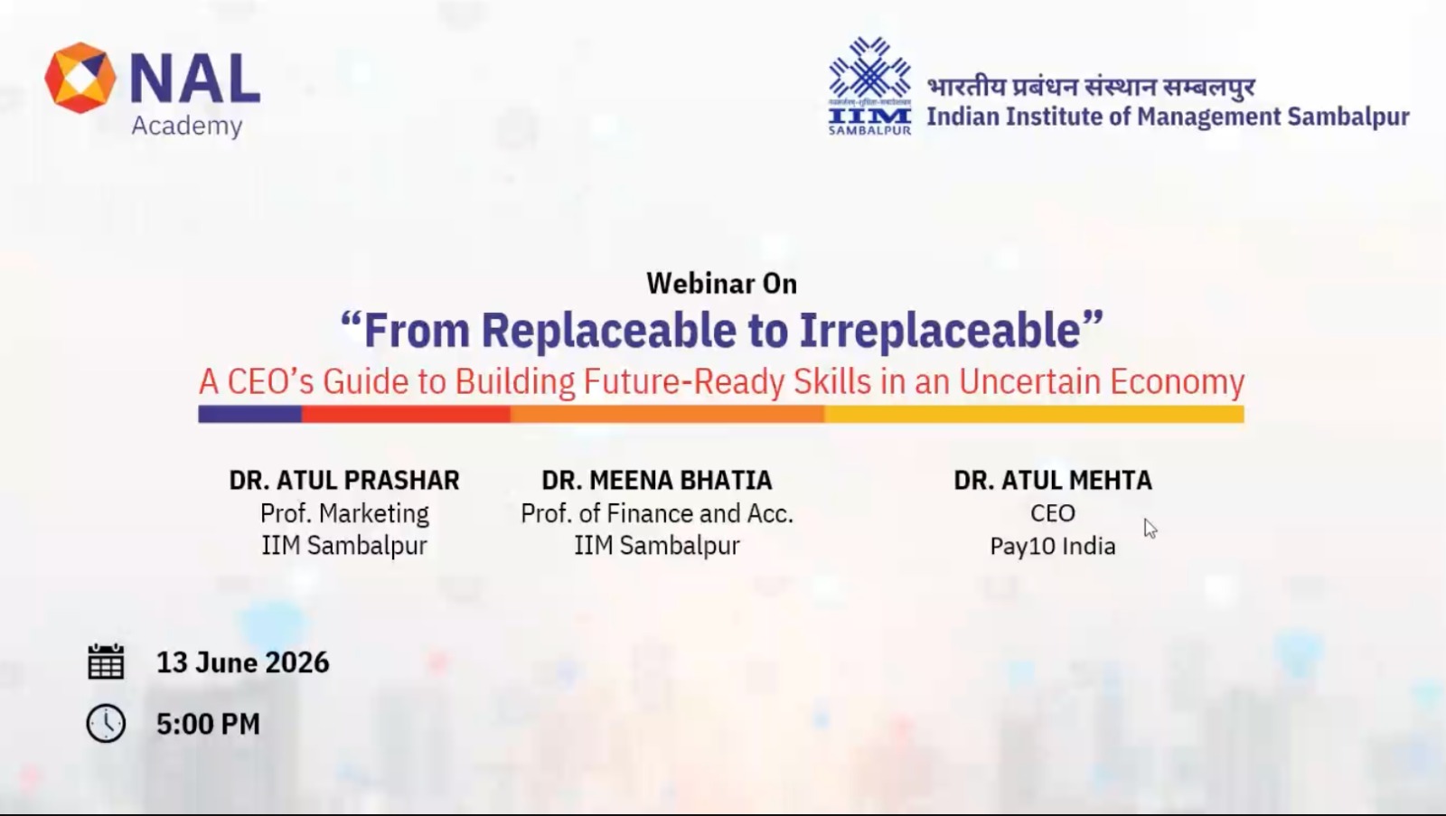 From replaceable to irreplaceable